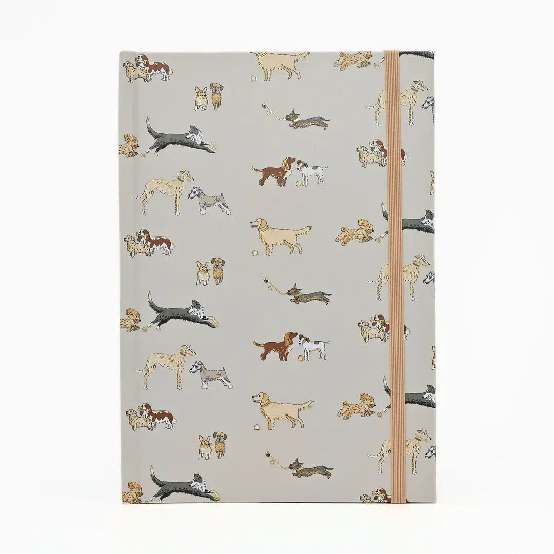 Sophie Allport Doggy Day Care Hard Cover Notebook A5