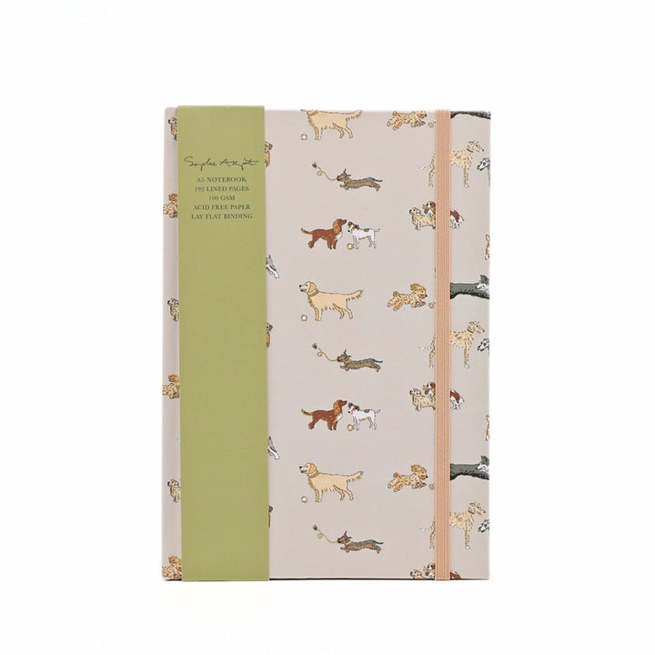 Sophie Allport Doggy Day Care Hard Cover Notebook A5