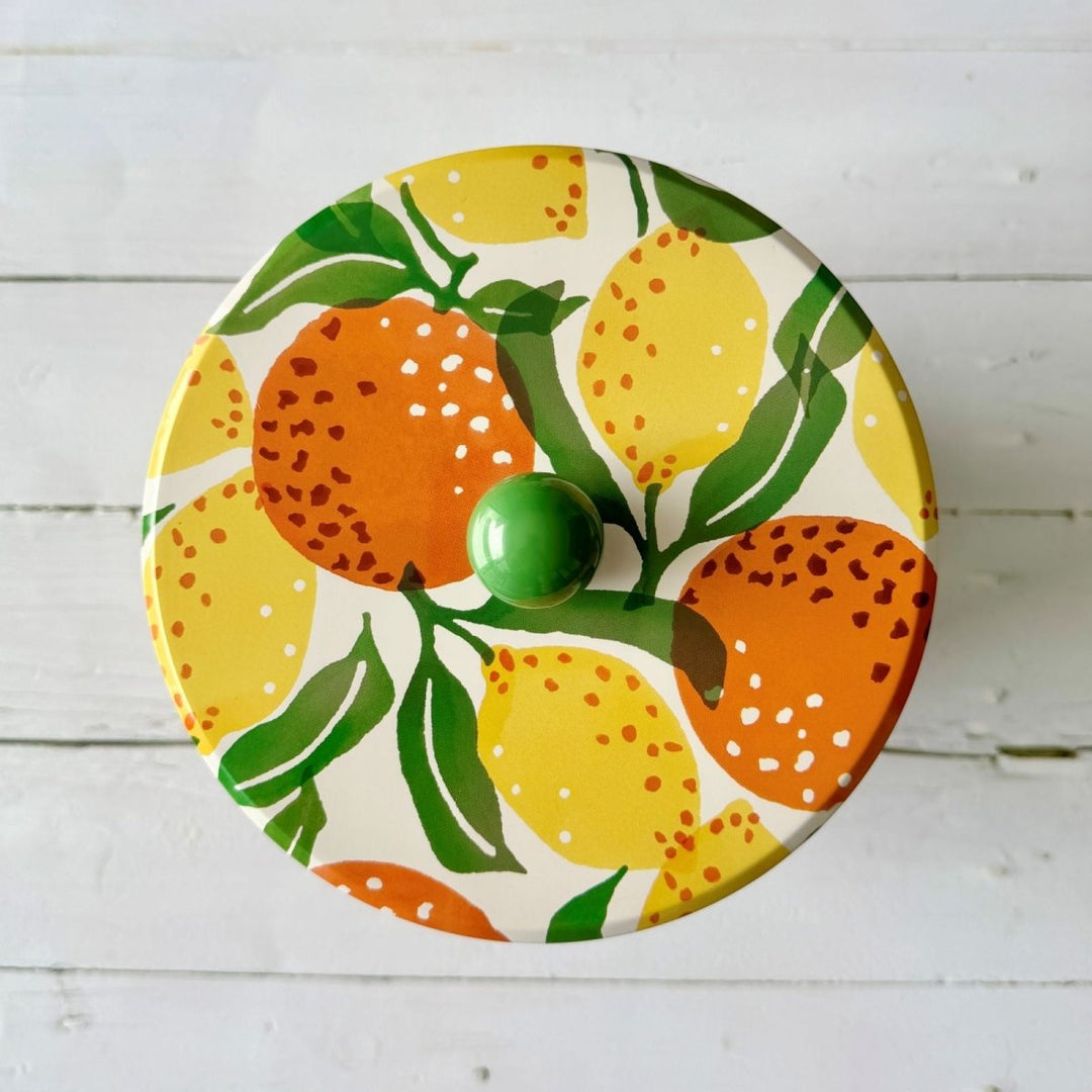 Oranges & Lemons Biscuit Barrel - Emma Bridgewater - Ruby's Home Store