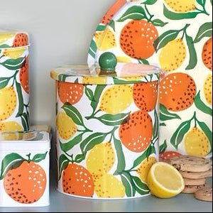 Oranges & Lemons Biscuit Barrel - Emma Bridgewater - Ruby's Home Store