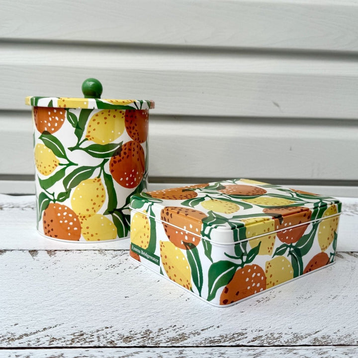 Oranges & Lemons Biscuit Tin - Emma Bridgewater - Ruby's Home Store