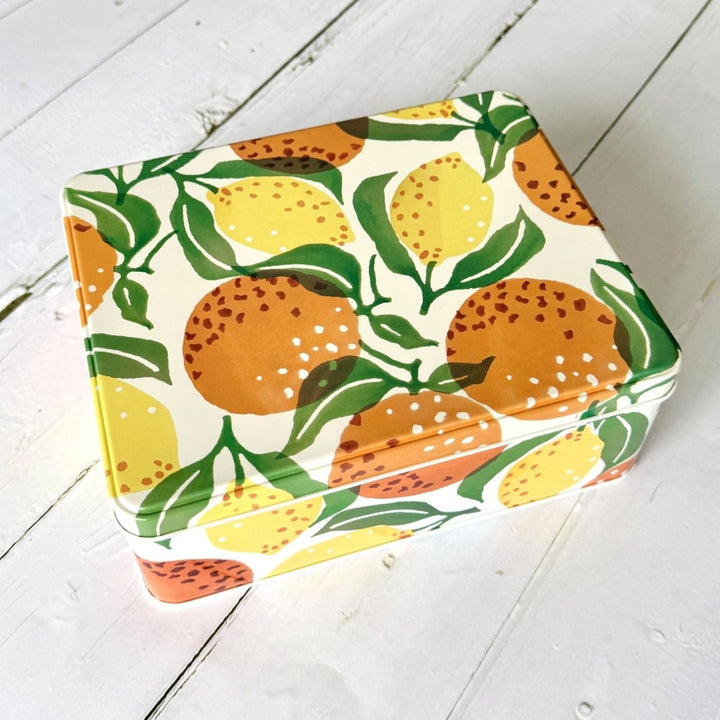 Oranges & Lemons Biscuit Tin - Emma Bridgewater - Ruby's Home Store