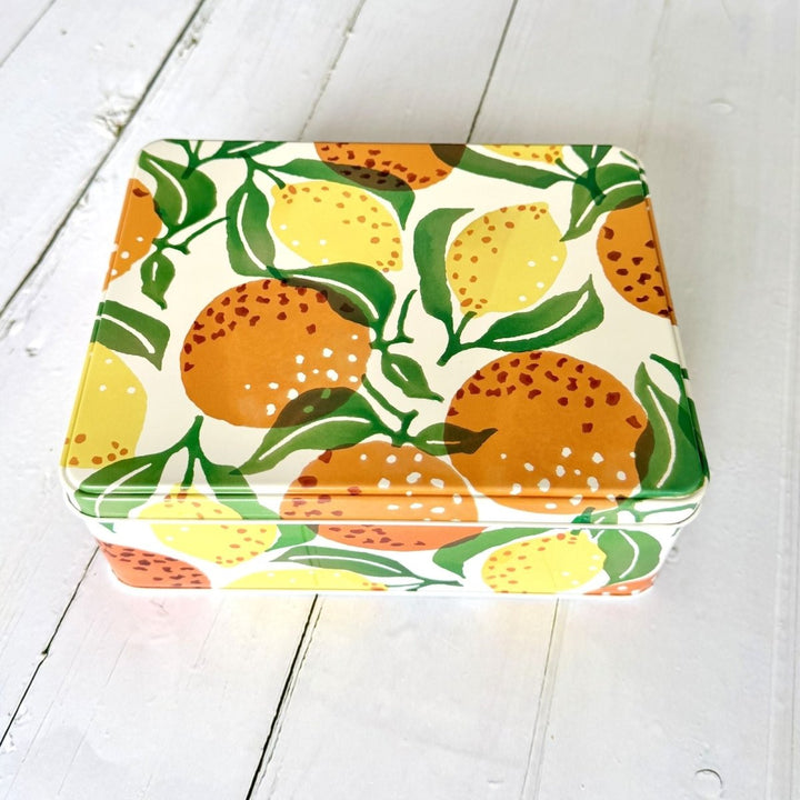 Oranges & Lemons Biscuit Tin - Emma Bridgewater - Ruby's Home Store