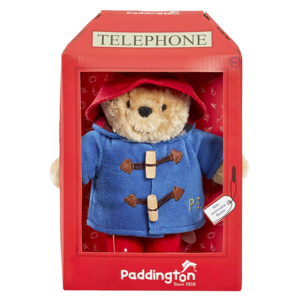 Paddington Bear in Phone Box - Ruby's Home Store