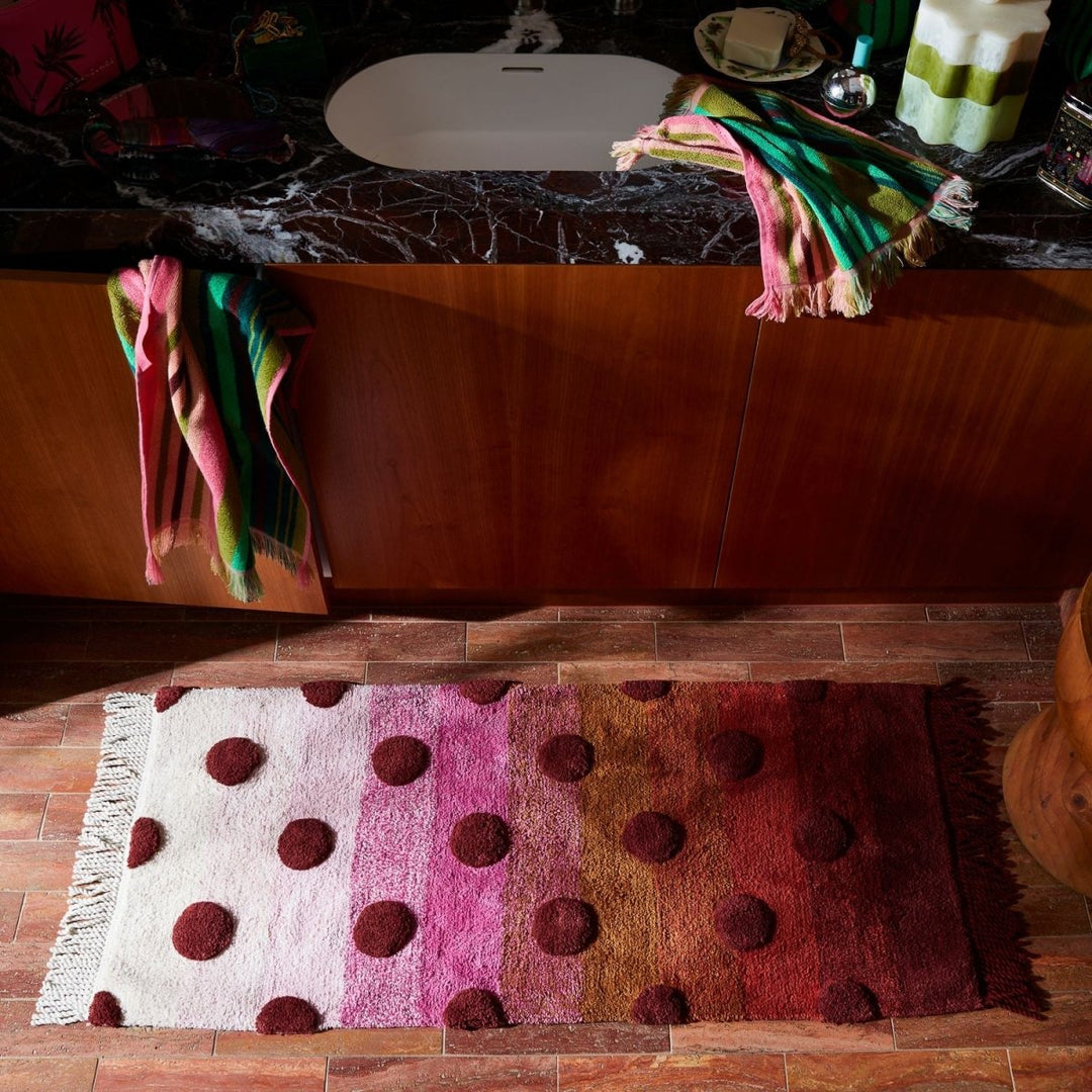 Paige Bath Runner - Sage x Clare - Ruby&