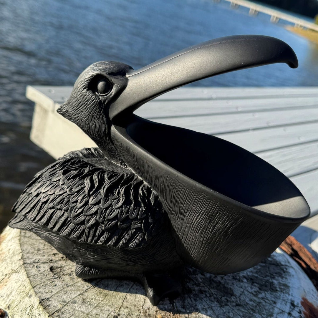 Pelican Bowl - White Moose - Ruby&