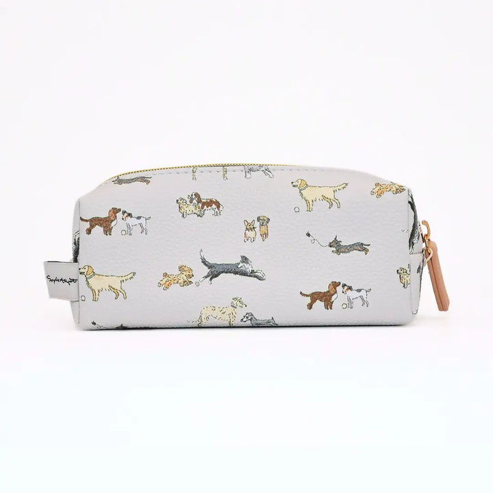 Sophie Allport Doggy Day Care Faux Leather Pencil/Cosmetic Case