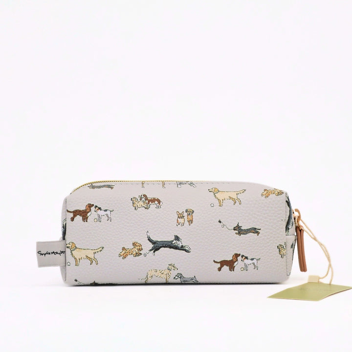 Sophie Allport Doggy Day Care Faux Leather Pencil/Cosmetic Case
