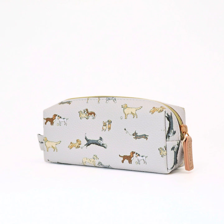 Sophie Allport Doggy Day Care Faux Leather Pencil/Cosmetic Case