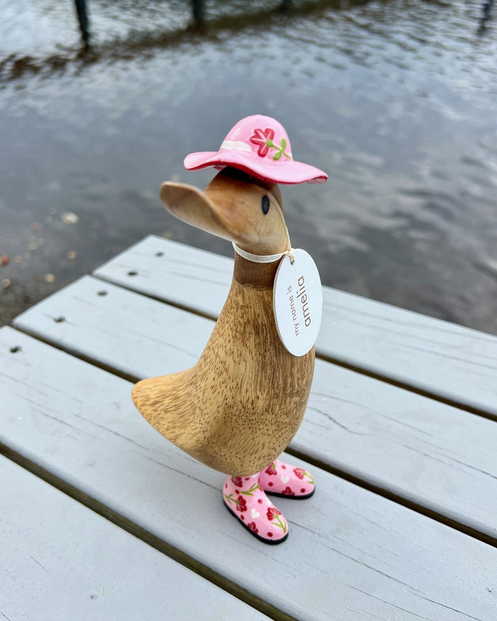 DCUK Floral Hat Duckling