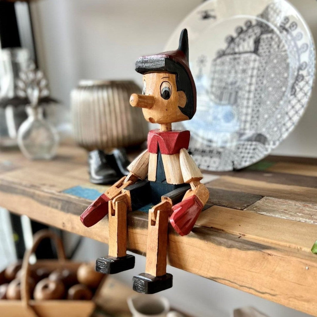 Pinocchio Wooden Puppet - Ruby's Home Store
