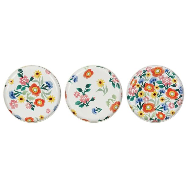 Poppies and Pinks Canister Pack of 3 Tins - Emma Bridgewater - Ruby's Home Store