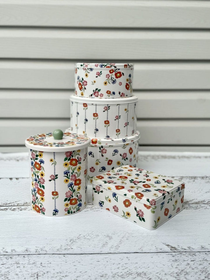 Poppies and Pinks Large Round Cake Tins - Set of 3 - Emma Bridgewater - Ruby's Home Store