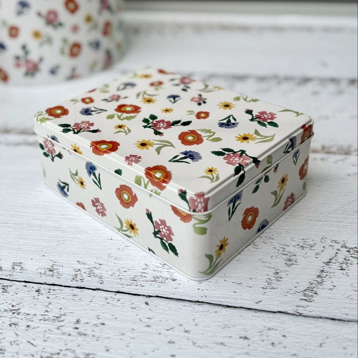 Poppies & Pinks Biscuit Tin - Emma Bridgewater - Ruby's Home Store