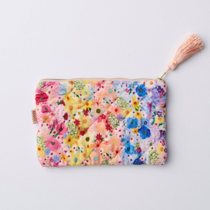 Posie Lane Velvet Cosmetic Purse - Kip & Co - Ruby's Home Store