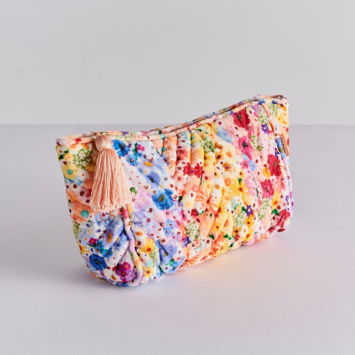 Posie Lane Velvet Toiletry Bag - Kip & Co - Ruby's Home Store