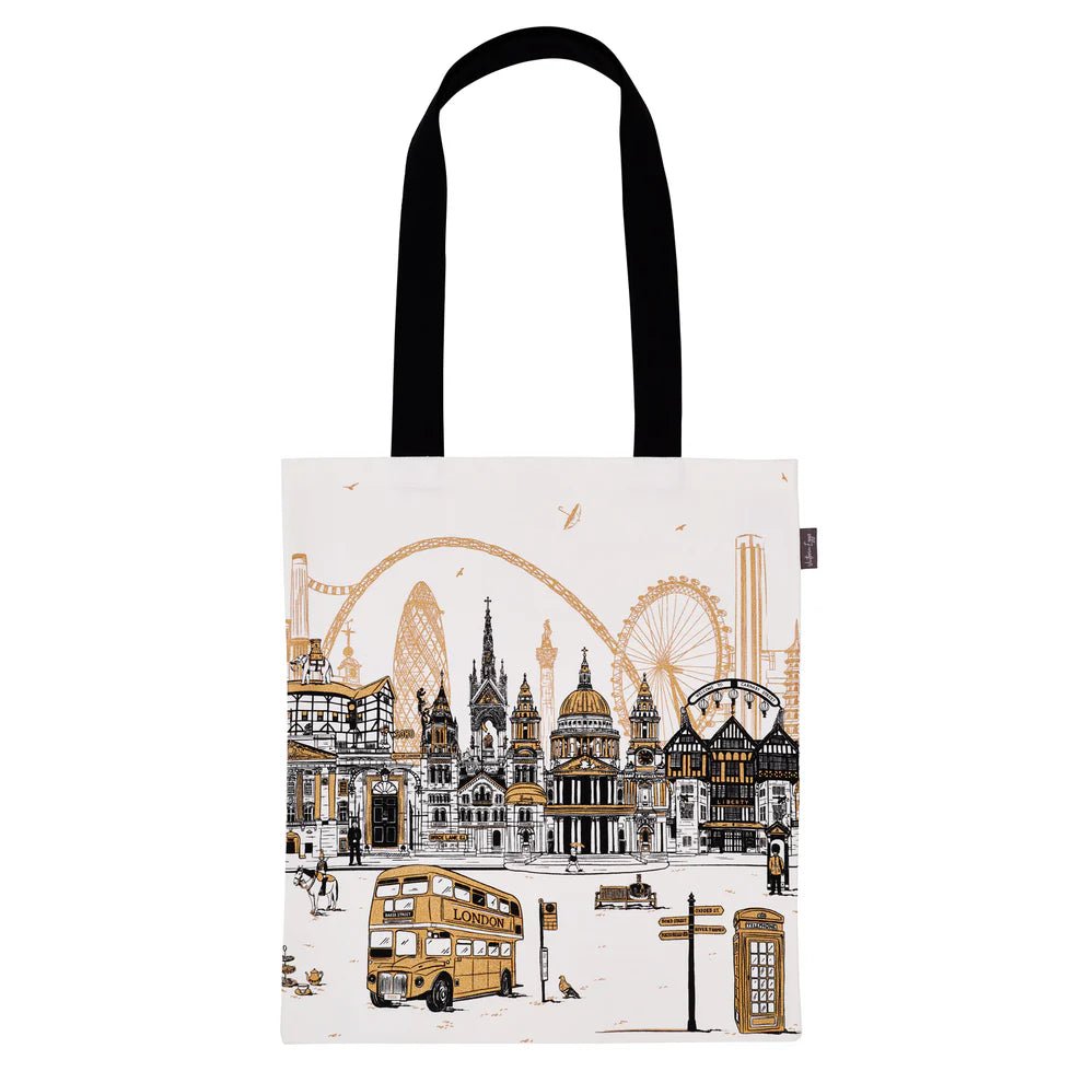 Quintessentially London Canvas Bag - Victoria Eggs - Ruby's Home Store