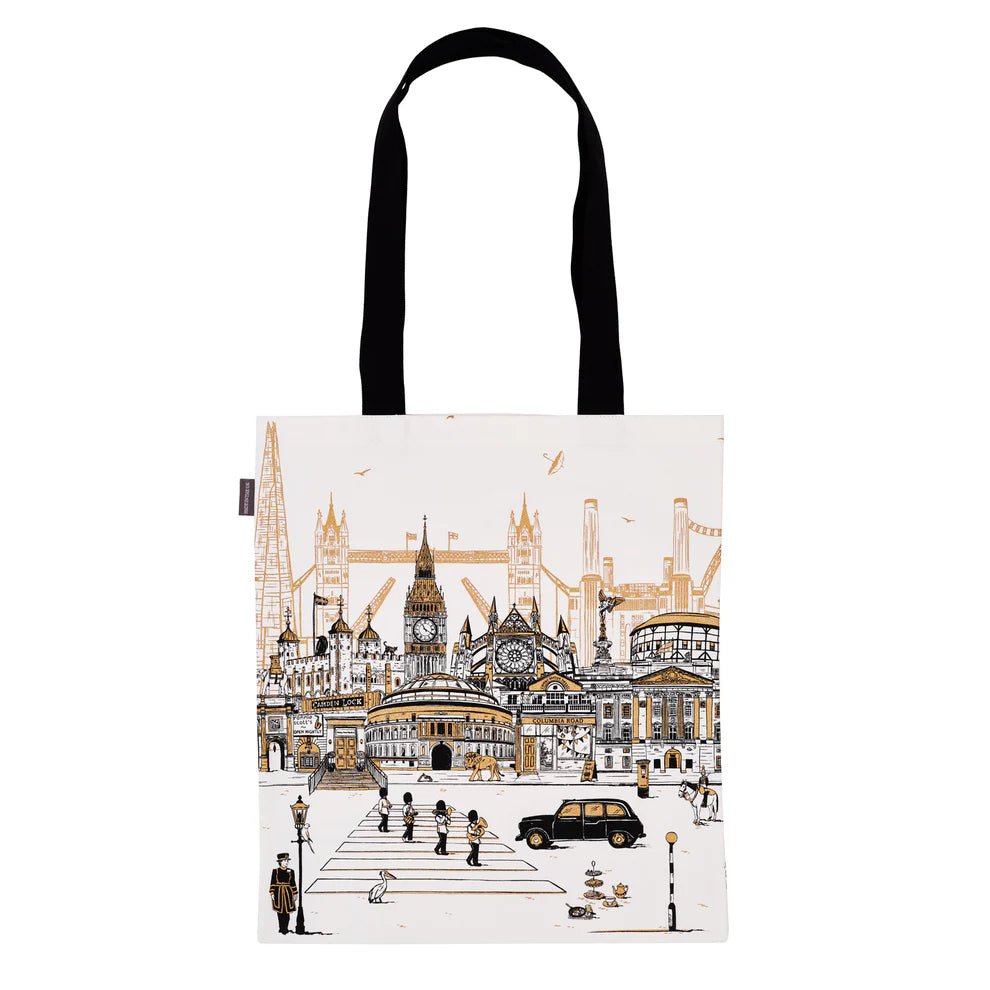 Quintessentially London Canvas Bag - Victoria Eggs - Ruby's Home Store
