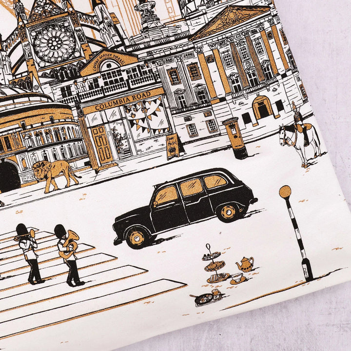 Quintessentially London Canvas Bag - Victoria Eggs - Ruby's Home Store