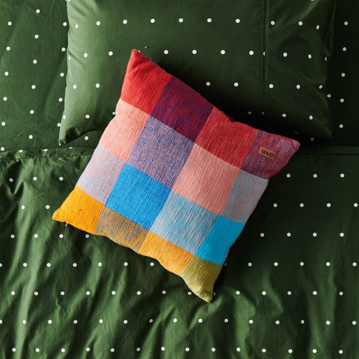 Rainbow Love Woven Cushion - Kip & Co - Ruby's Home Store