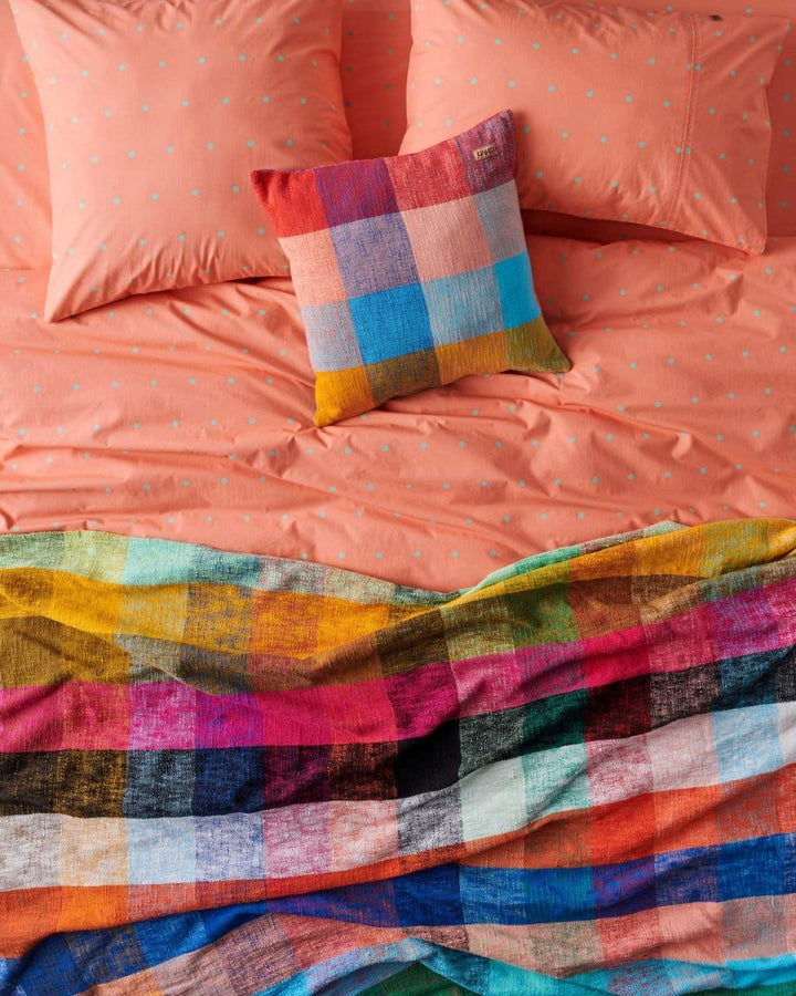 Rainbow Love Woven Cushion - Kip & Co - Ruby's Home Store