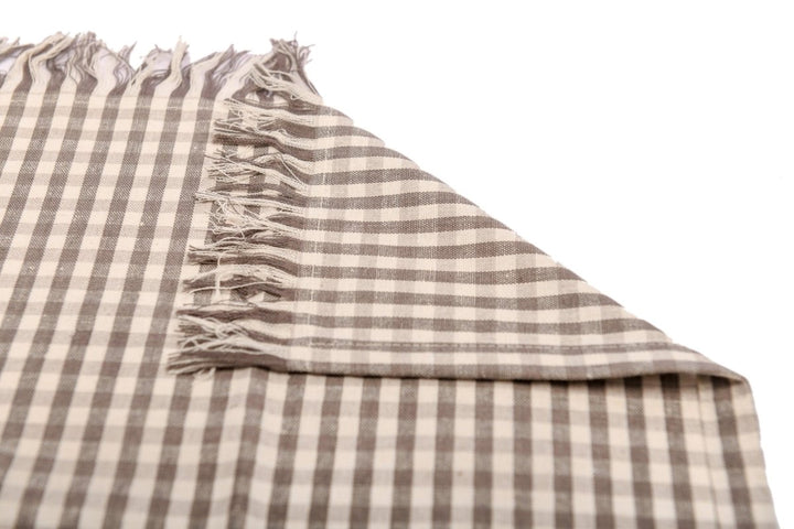 Raine & Humble Gingham Tablecloth - Ash - Ruby's Home Store