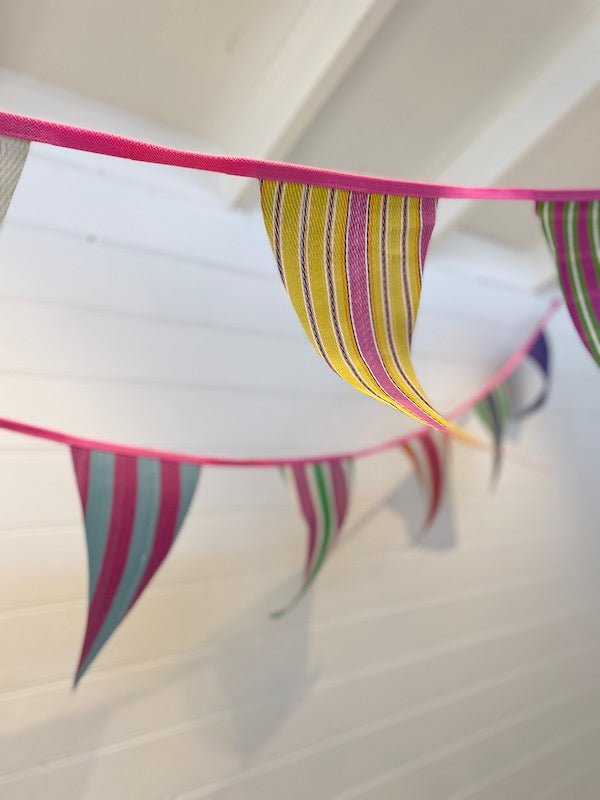 Recycled Plastic Bunting - Multi Coloured - 10metres - Ruby's Home Store