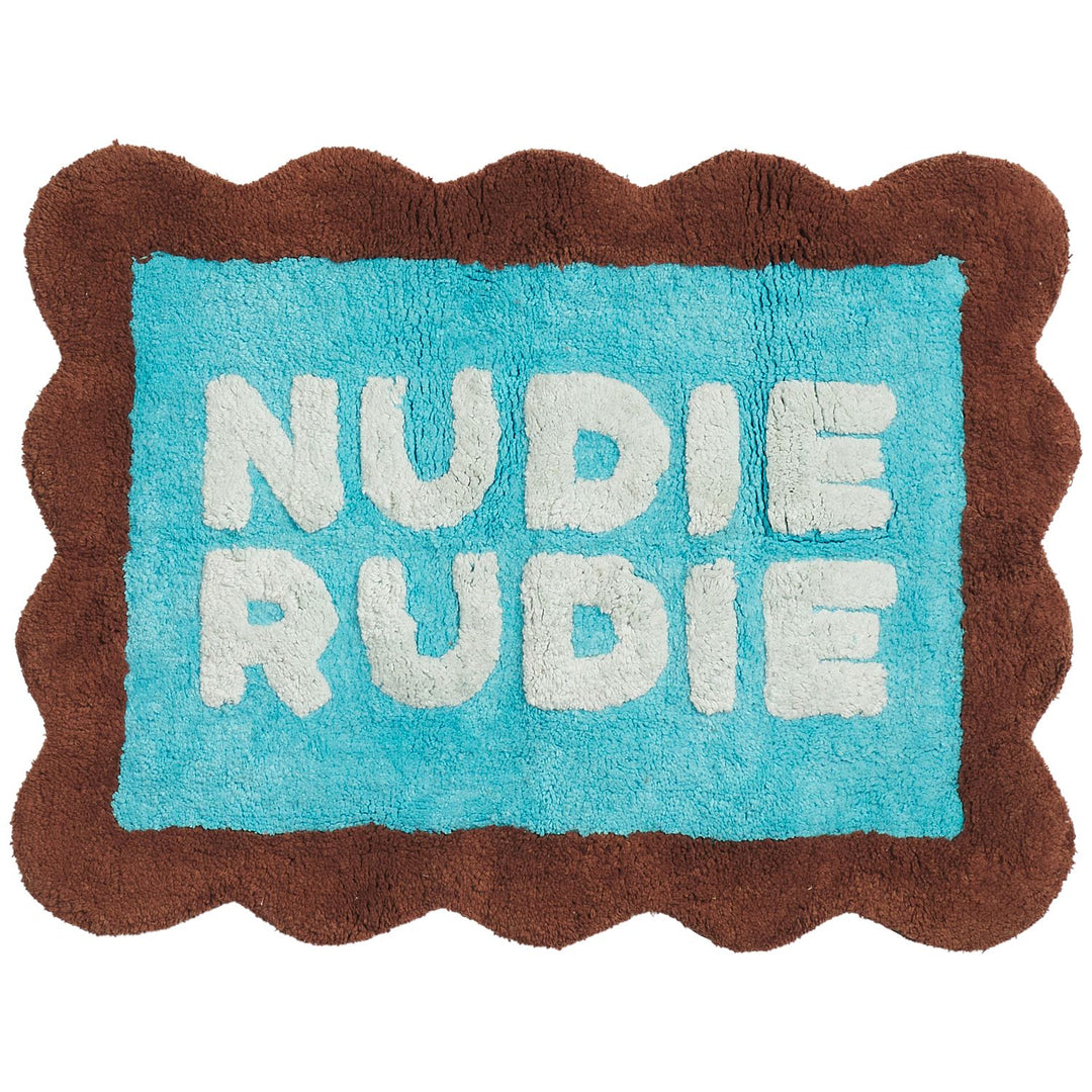 Mini Romy Nudie Rudie Bath Mat - Turquoise - Sage x Clare