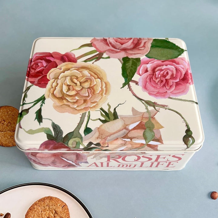 Rose and Pink Toast Biscuit Tin - Emma Bridgewater - Ruby's Home Store