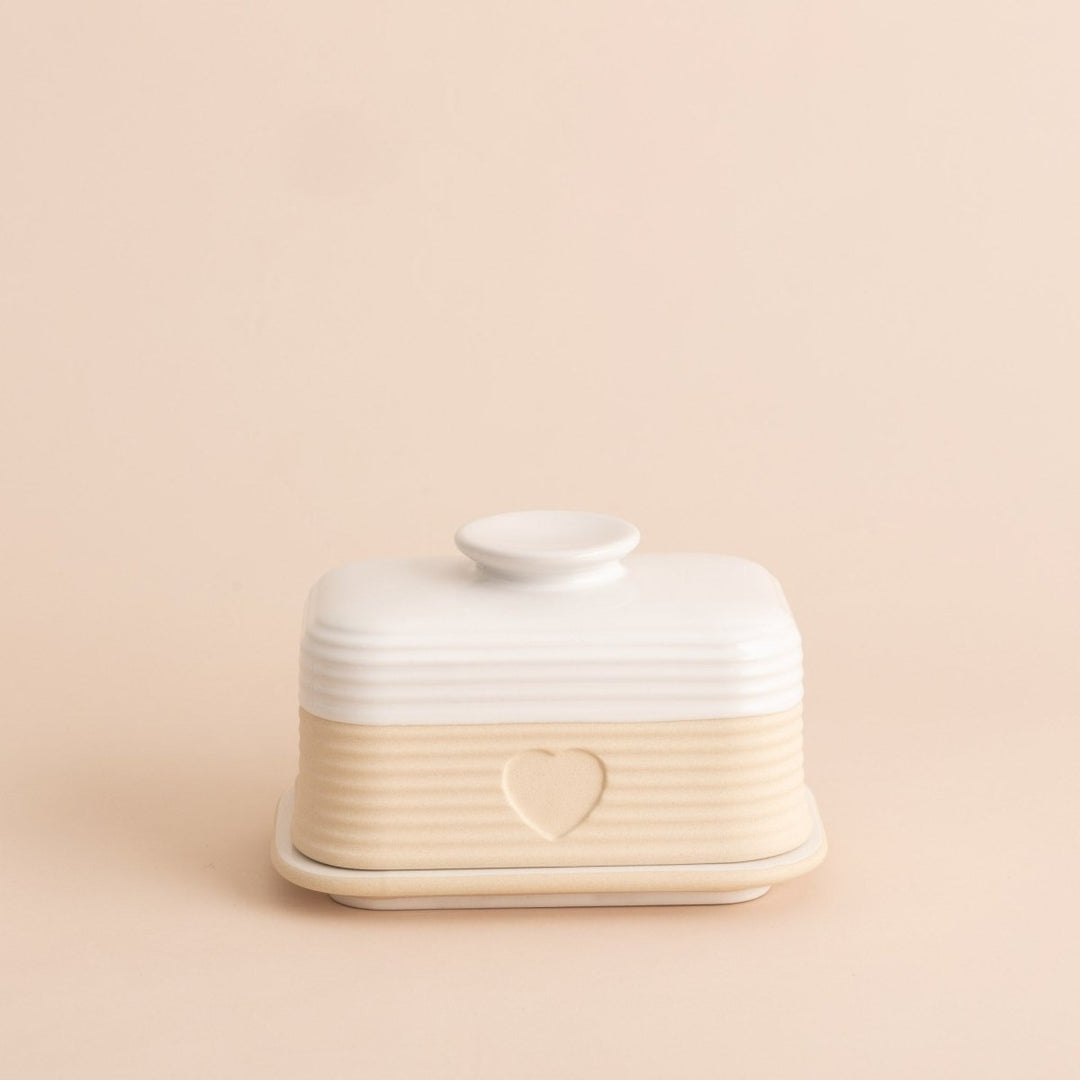 Rustic Charm - Butter Dish - Mason Cash - Ruby's Home Store