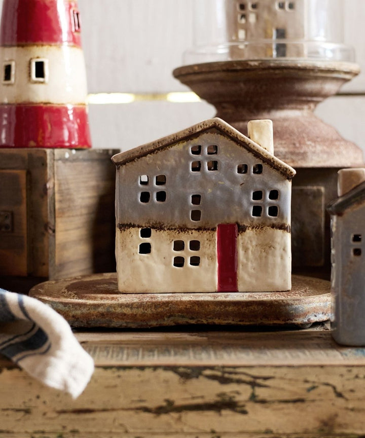 Saint Malo Seaside Tea Light House - Ruby's Home Store