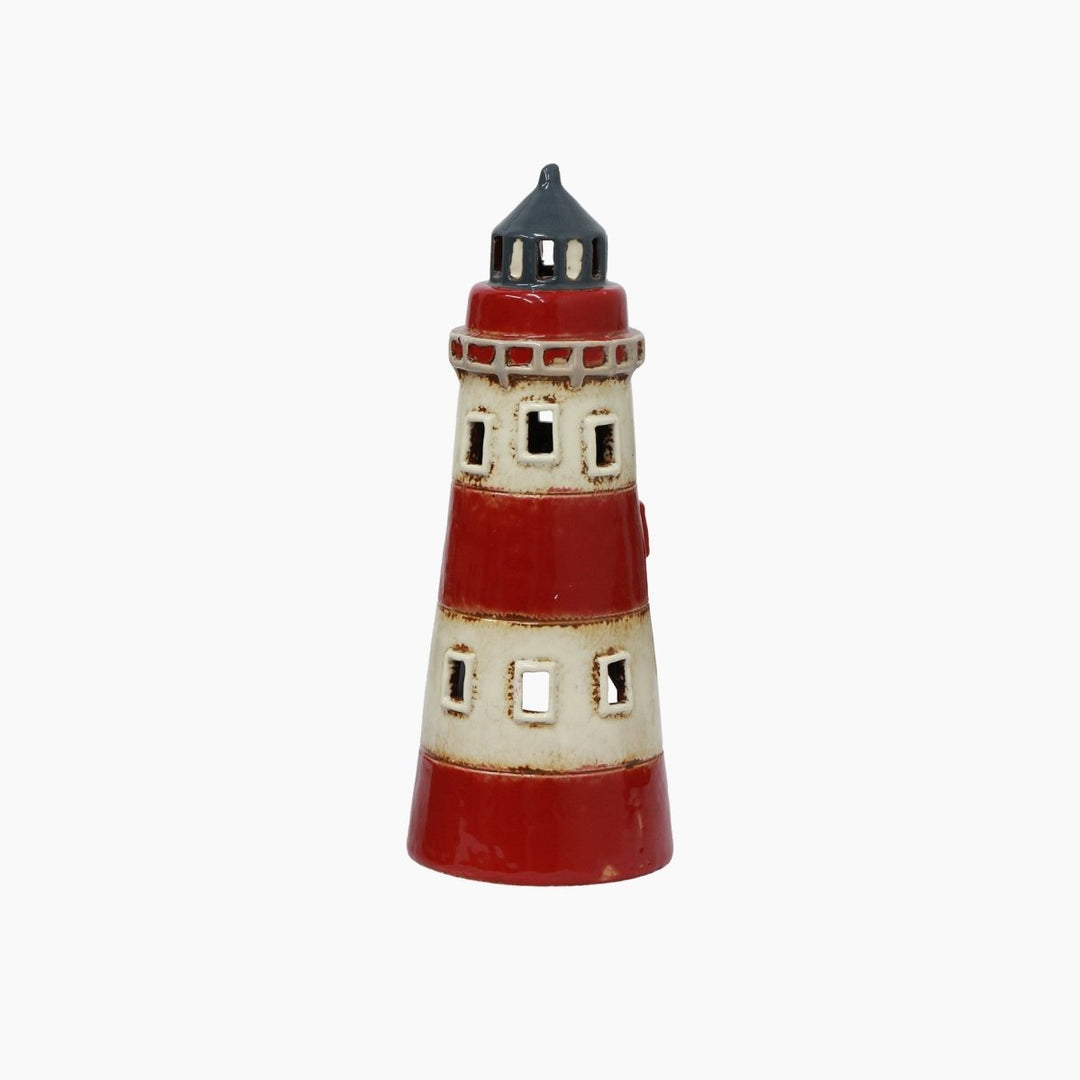 Saint Malo Tea Light Lighthouse - Ruby's Home Store