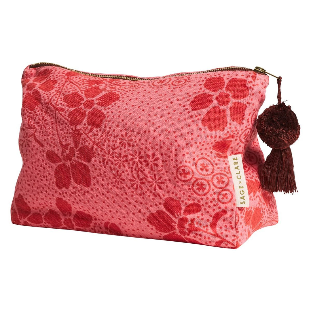 Salina Cosmetic Bag - Sage x Clare - Ruby's Home Store