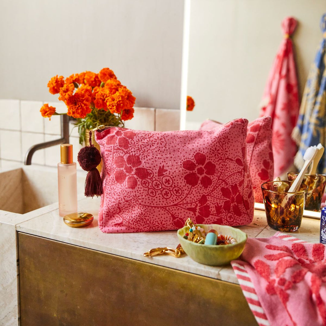 Salina Cosmetic Bag - Sage x Clare - Ruby's Home Store