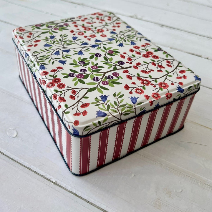 Sanderson Foraging Biscuit Tin - Ruby's Home Store