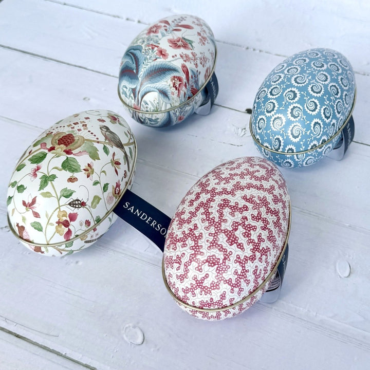 Sanderson Medium Egg Shaped Tins - Ruby's Home Store