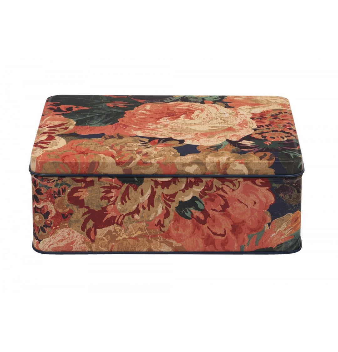 Sanderson Very Rose and Peony Biscuit Tin - Ruby's Home Store