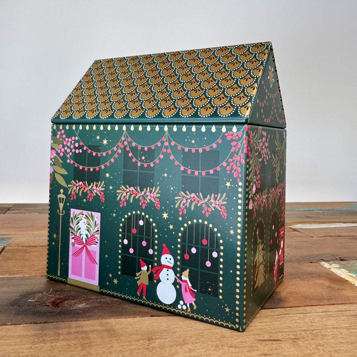Christmas House Tin - Sara Miller