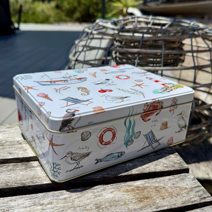 Seaside Biscuit Tin - Madeliene Floyd - Ruby's Home Store