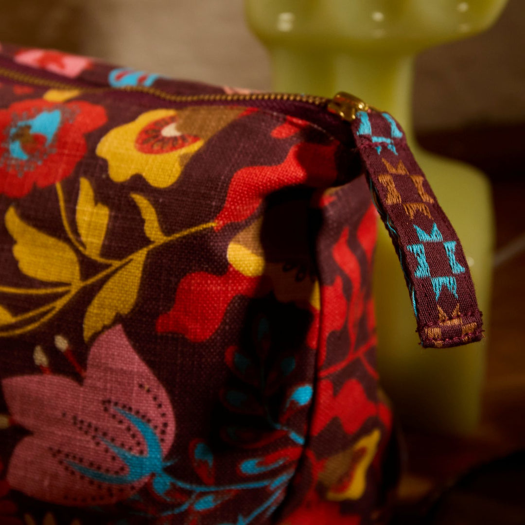 Sloane Cosmetic Bag - Sage x Clare
