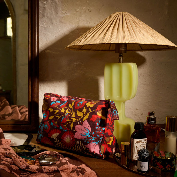 Sloane Cosmetic Bag - Sage x Clare