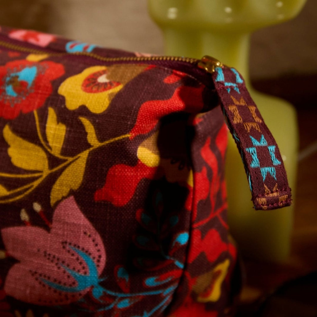 Sloane Cosmetic Bag - Sage x Clare - Ruby&