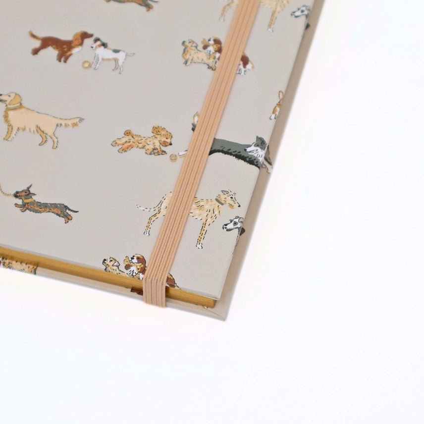 Sophie Allport Doggy Day Care Hard Cover Notebook A5 - Ruby&