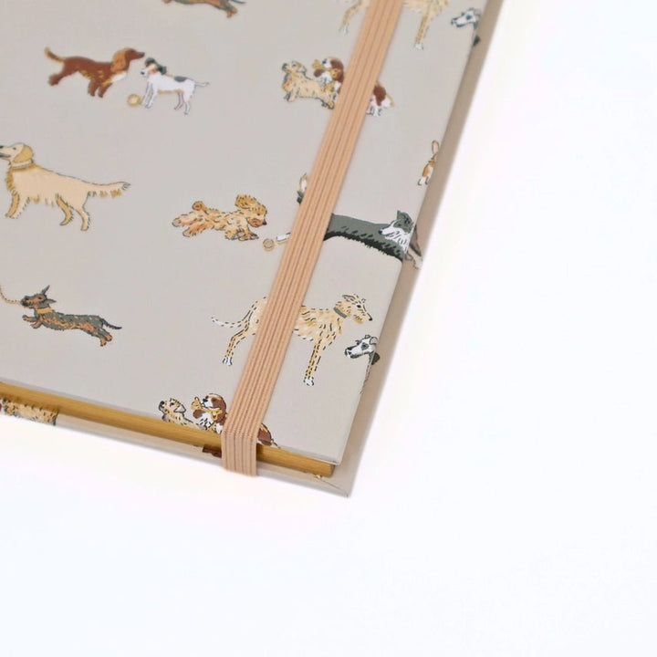 Sophie Allport Doggy Day Care Hard Cover Notebook A5 - Ruby&