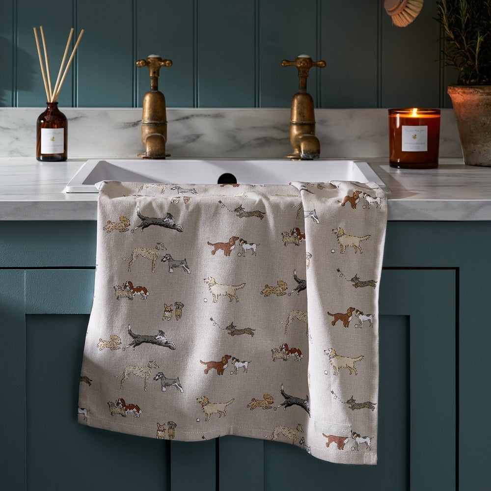 Sophie Allport Doggy Daycare Tea Towel - Ruby's Home Store