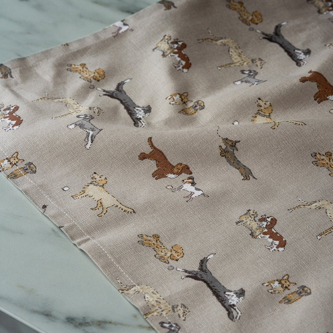 Sophie Allport Doggy Daycare Tea Towel - Ruby&