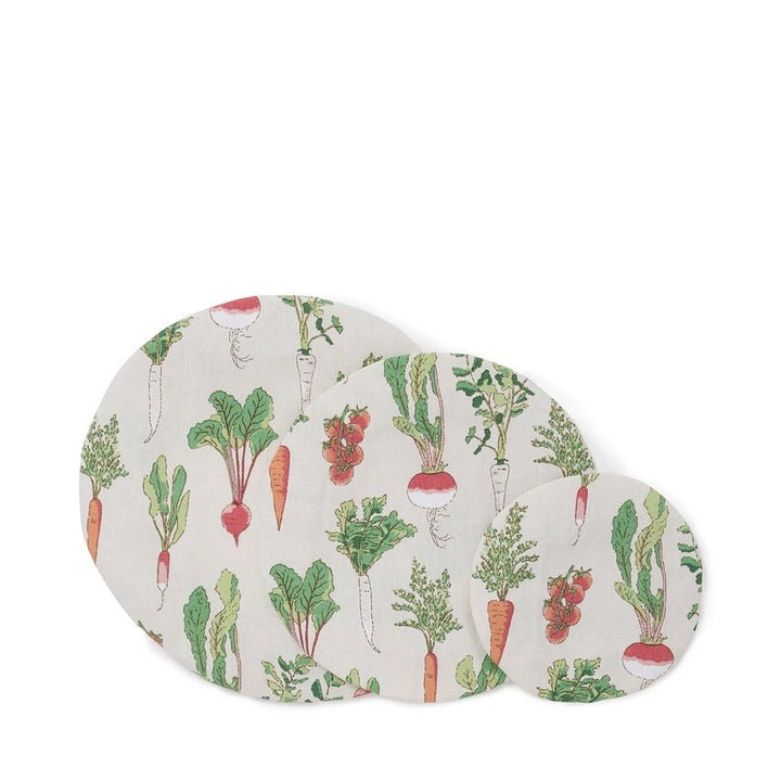 Sophie Allport Garden Vegetables Food Covers Set of 3 - Ruby&