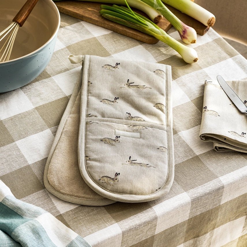 Sophie Allport Hare Double Oven Glove - Ruby's Home Store