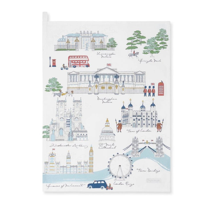 Sophie Allport London Tea Towel - Ruby&