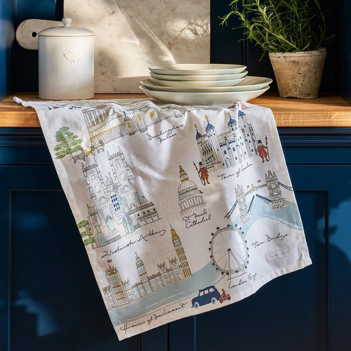 Sophie Allport London Tea Towel - Ruby&